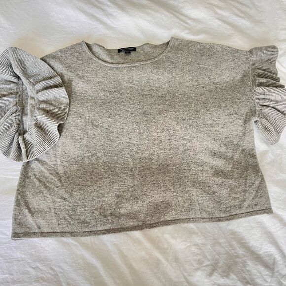 Saks Fifth Avenue Cashmere Top size L - Picture 8 of 9